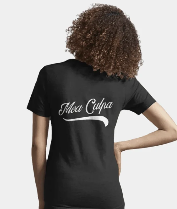 Mea Culpa Essential T-Shirt Black2