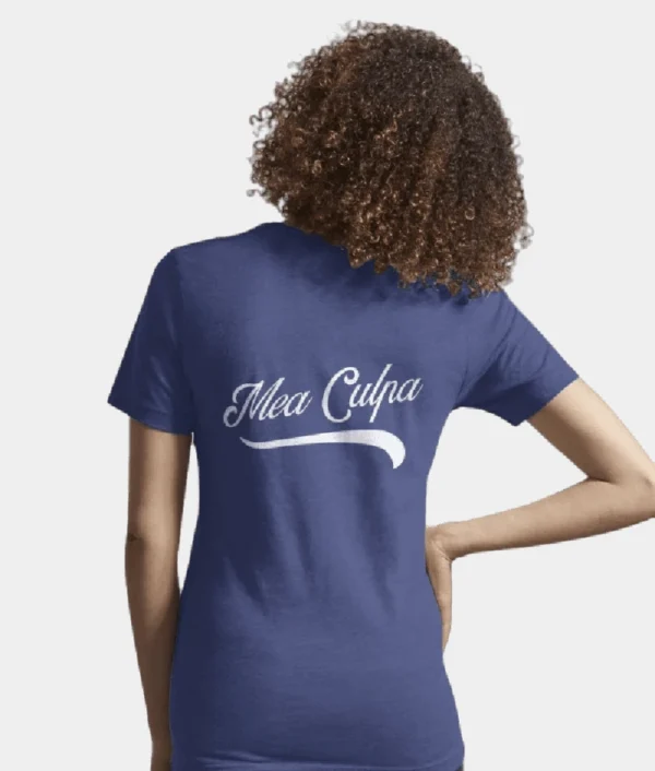 Mea Culpa Essential T-Shirt Blue3