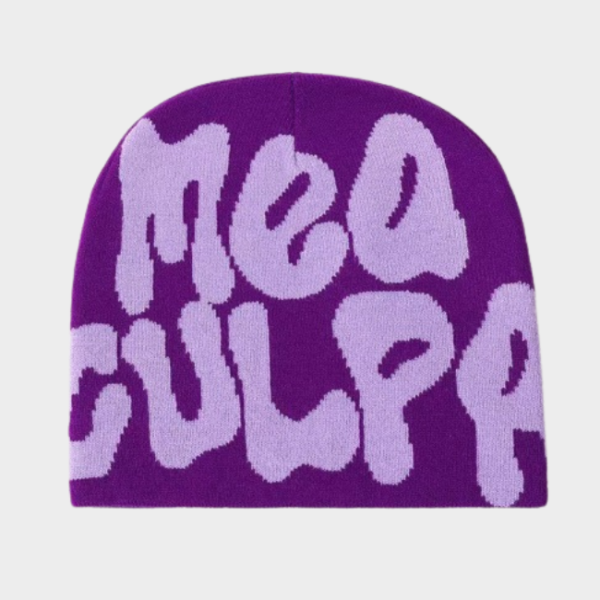 Mea Culpa Fun Day Beanie Purple